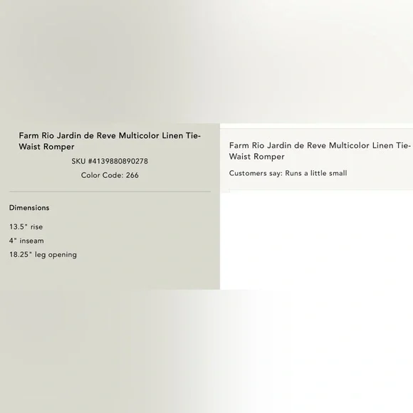 Farm Rio Romper - Size L - Picture 12 of 15